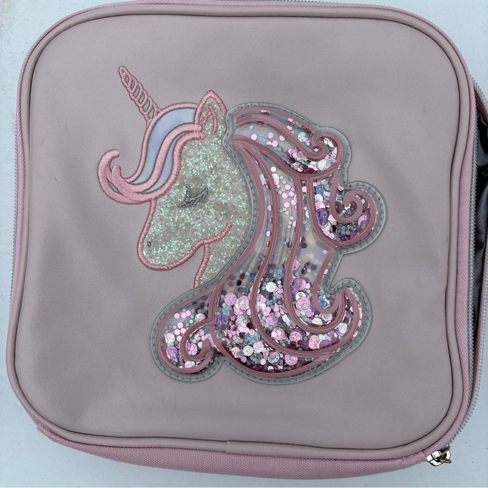 Unicorn Glitter Girls Insulated Lunch Bag